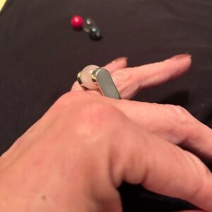 925 Ring with 4 interchangeable stone’s